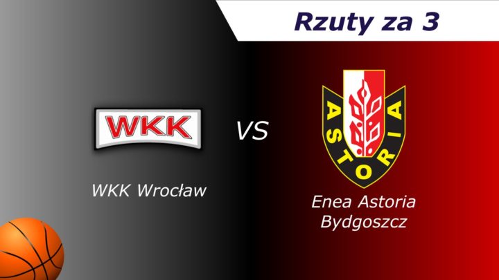Enea Astoria Bydgoszcz – WKK Wrocław | Rzuty za trzy punkty | Koszykówka